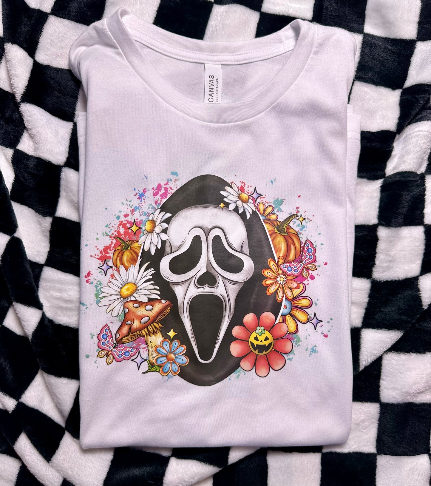 ghost face tee