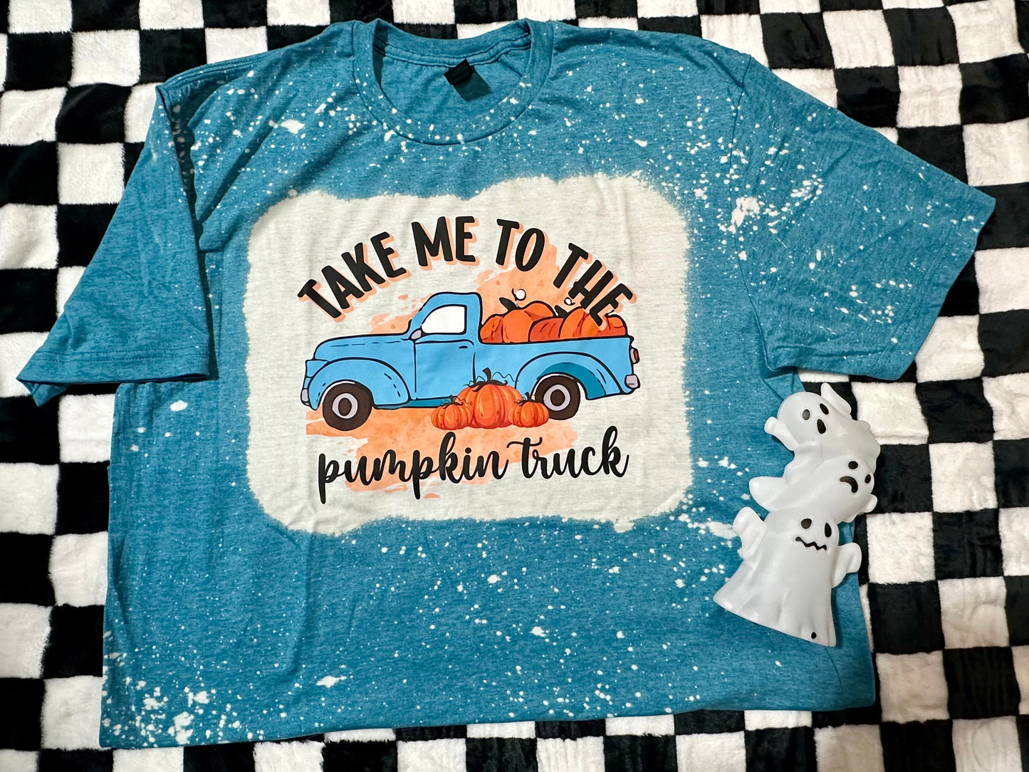 Pumpkin truck tee