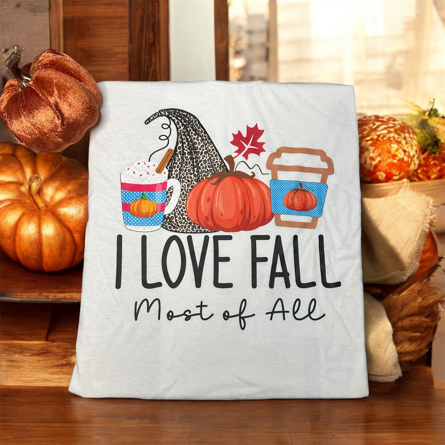 I love fall tee